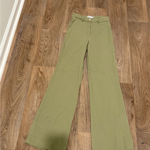 Princess Polly Denim - Princess Polly Sage Flare Jeans